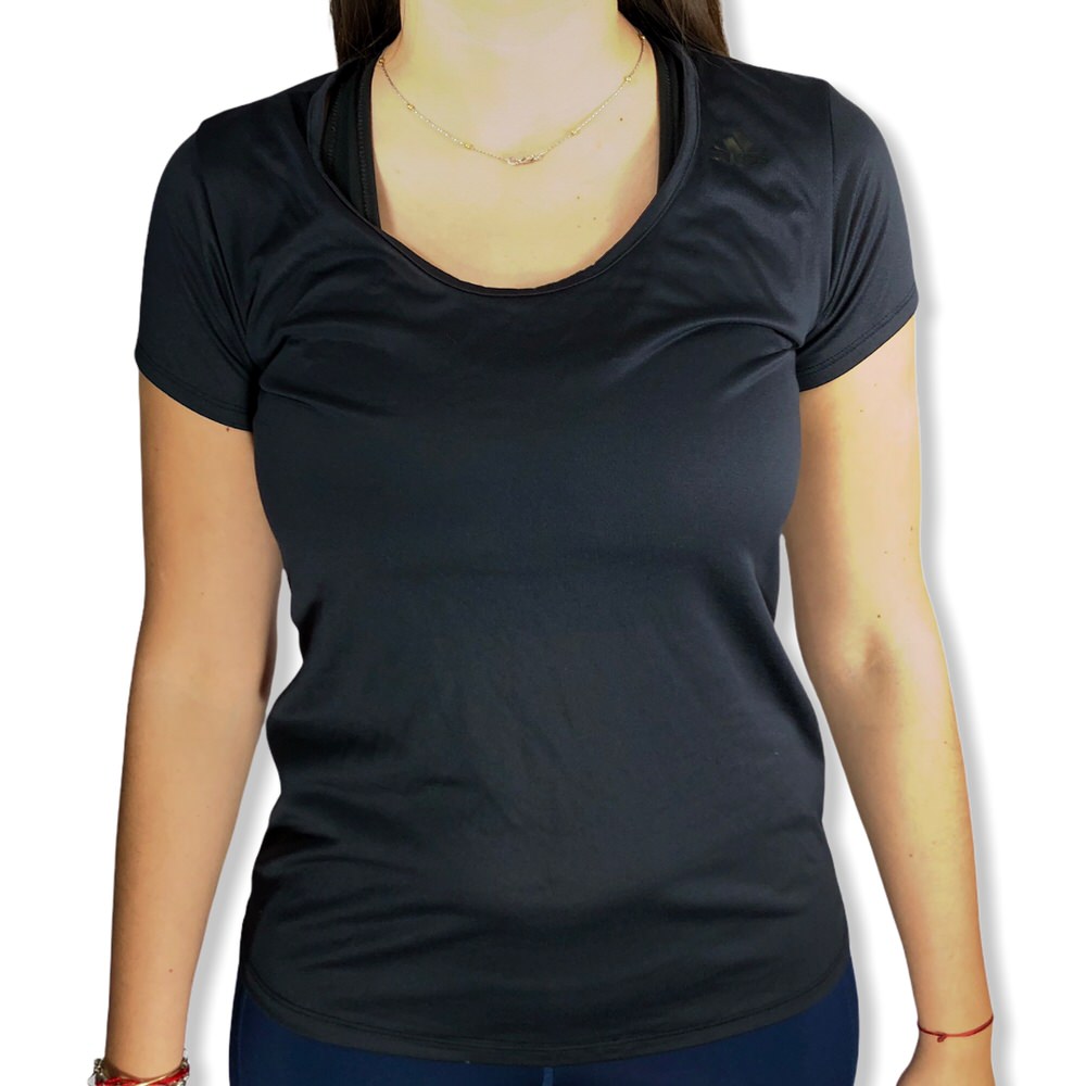 REMERA ESS MF W NEGRO/18