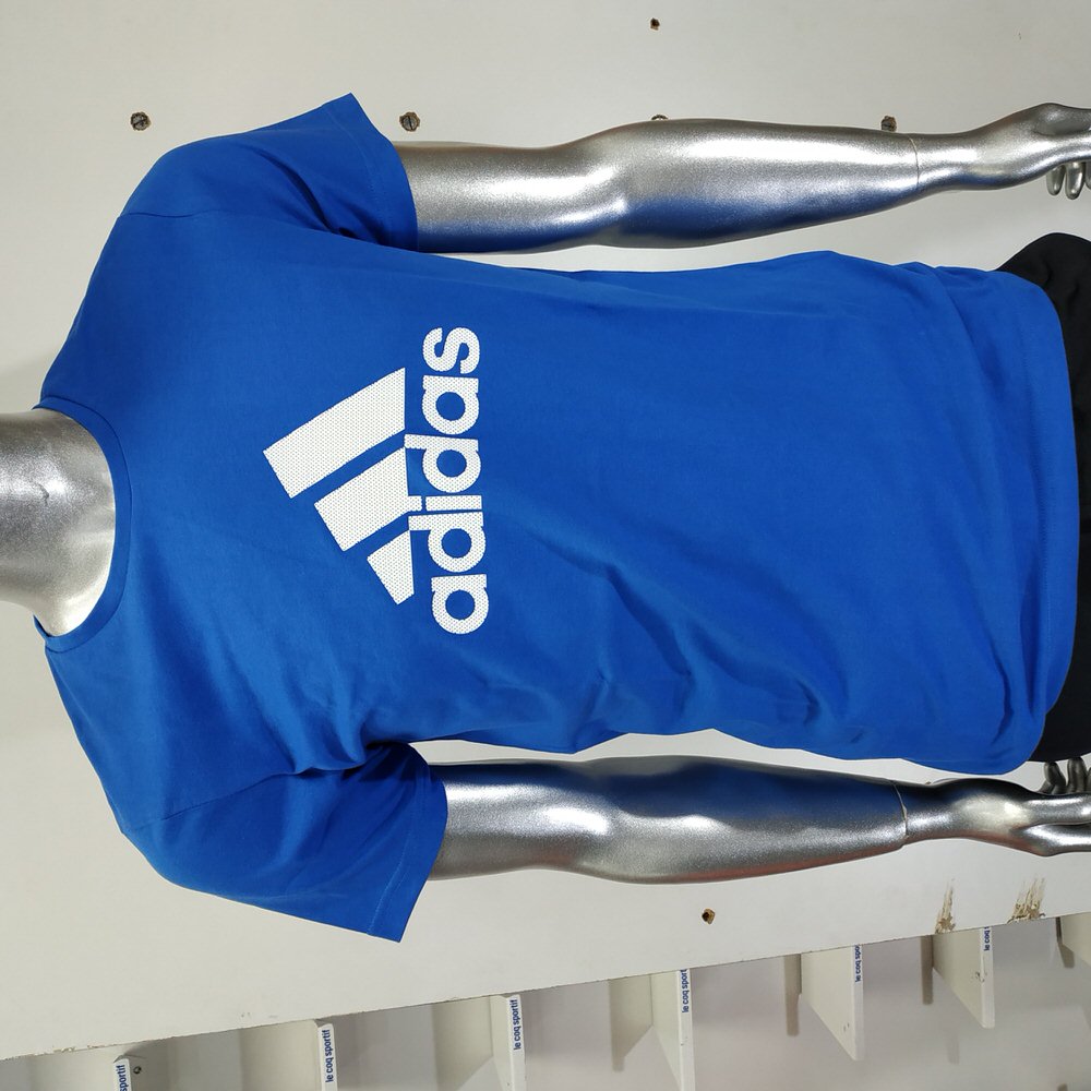 REMERA ES LOGO AZ/BL/18