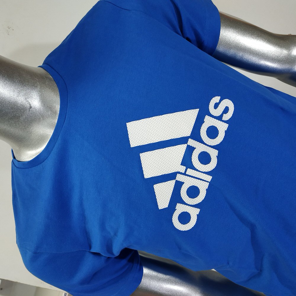 REMERA ES LOGO AZ/BL/18