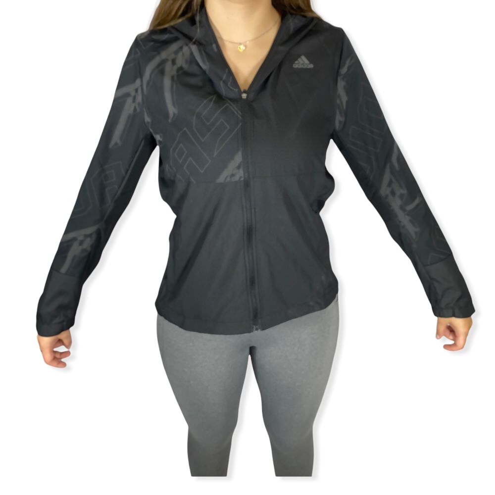CAMPERA RUN REFLEC.W ESTAMP NEGRO