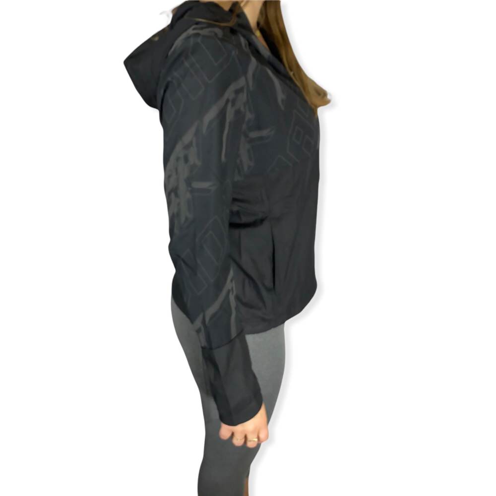 CAMPERA RUN REFLEC.W ESTAMP NEGRO