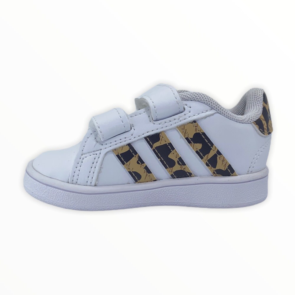 GRAND COURT I BB C/VELCRO BLANCO