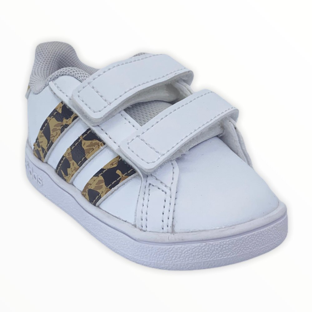 GRAND COURT I BB C/VELCRO BLANCO