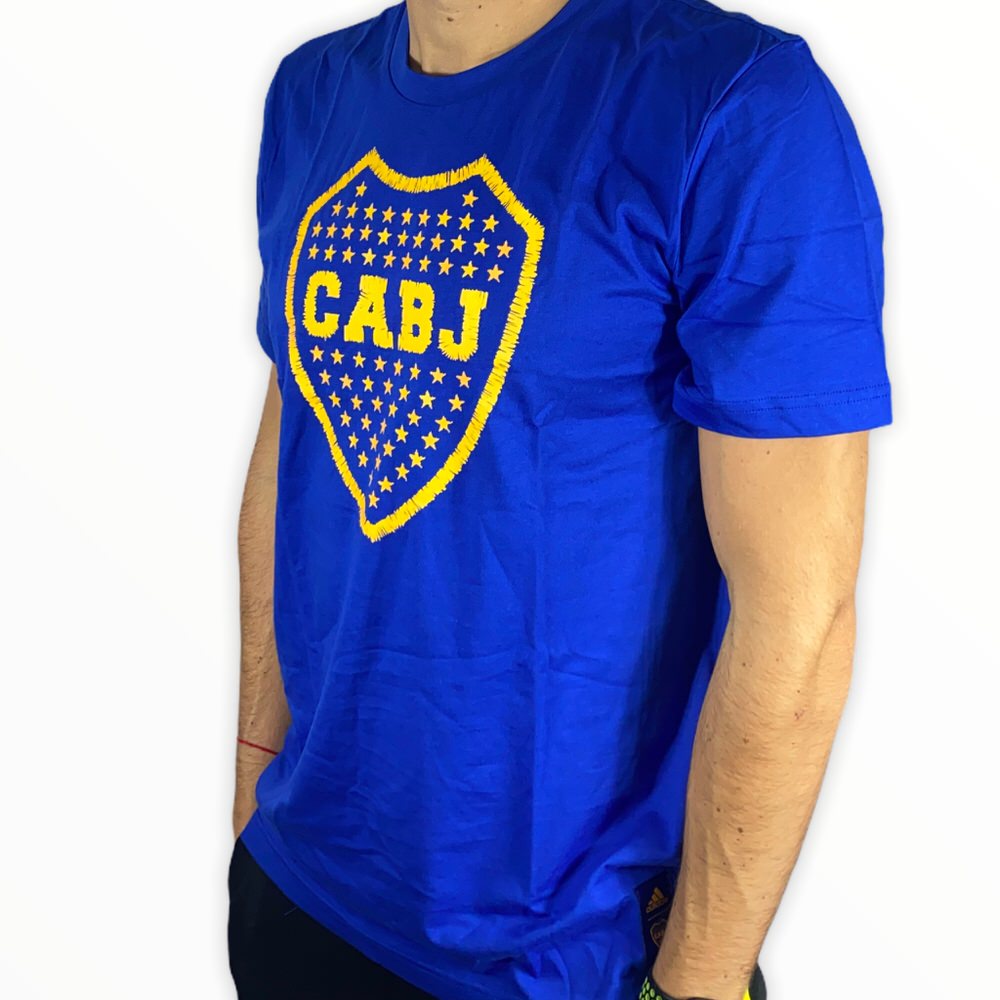 REMERA BOCA DNA AZ-POT