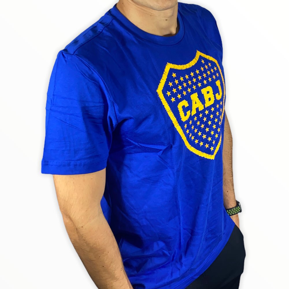 REMERA BOCA DNA AZ-POT
