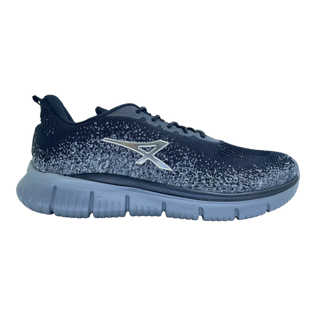 FLEX DOTS NEGRO CINZA