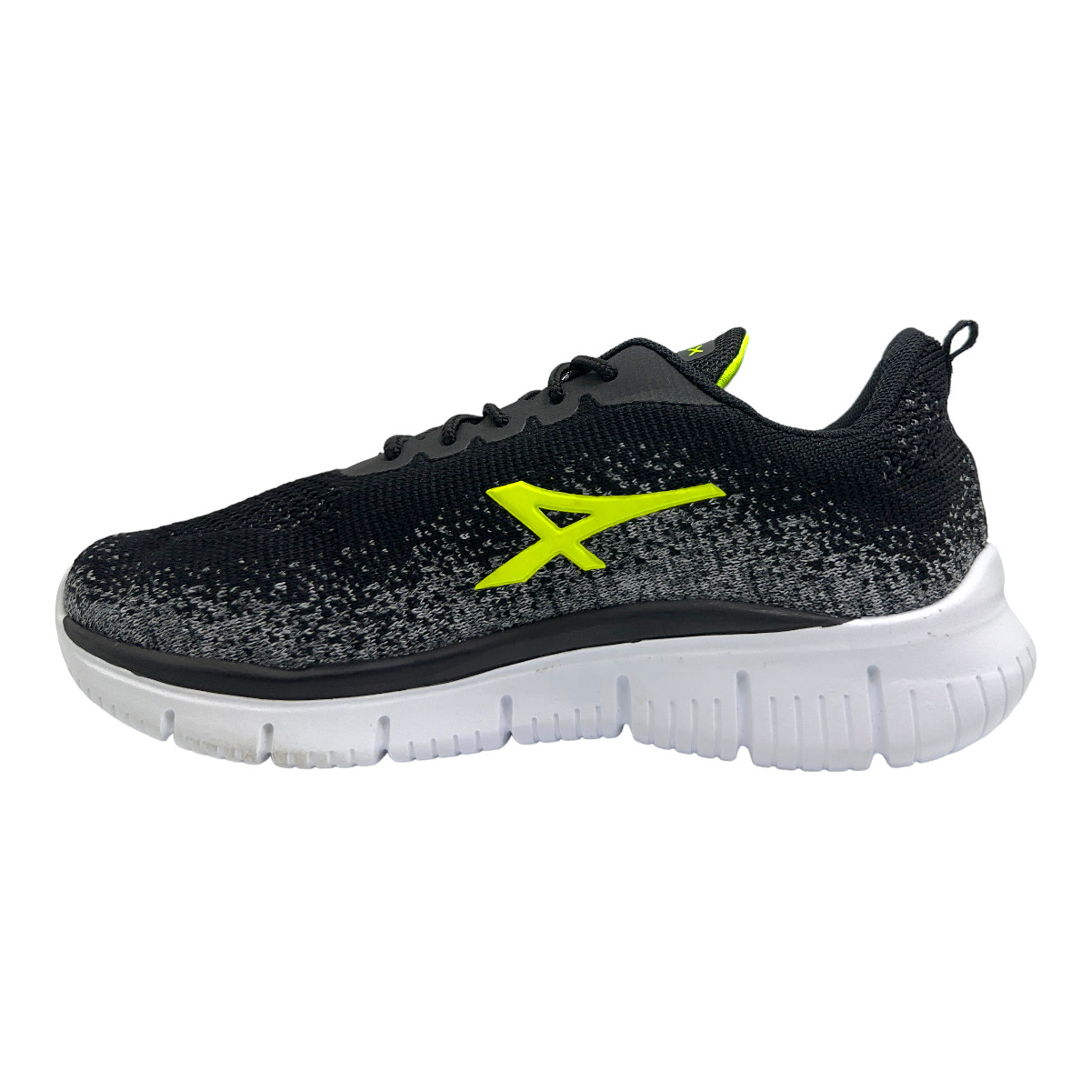 FLEX DOTS NEGRO CINZA V FLUOR