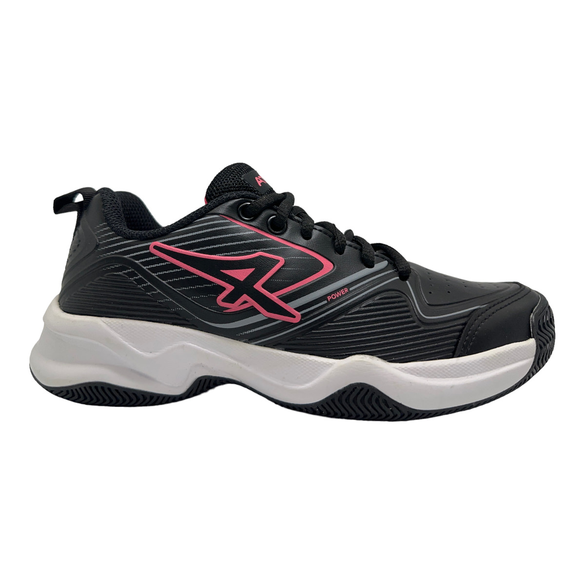 POWER ACE NEGRO PINK