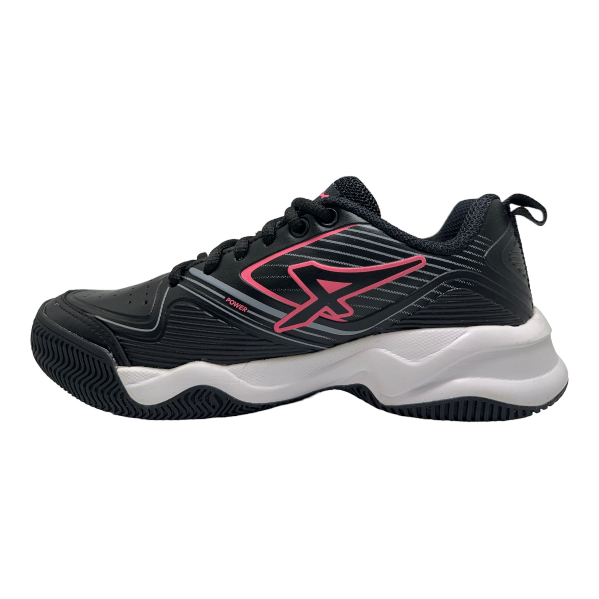 POWER ACE NEGRO PINK