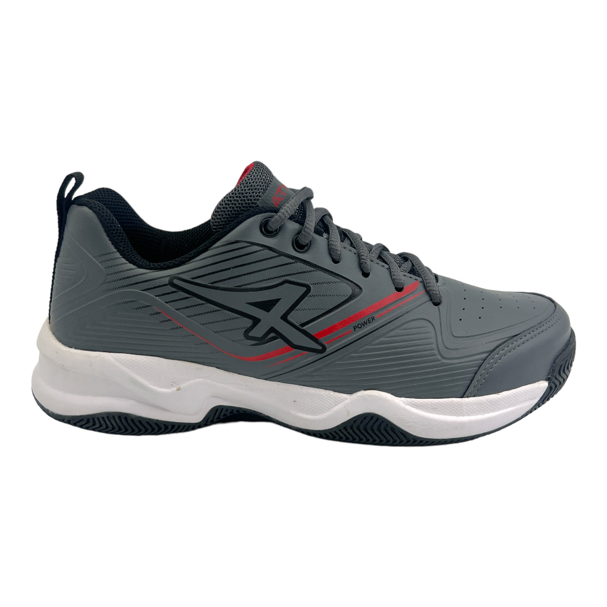 POWER ACE GRAFITO NEGRO ROJO