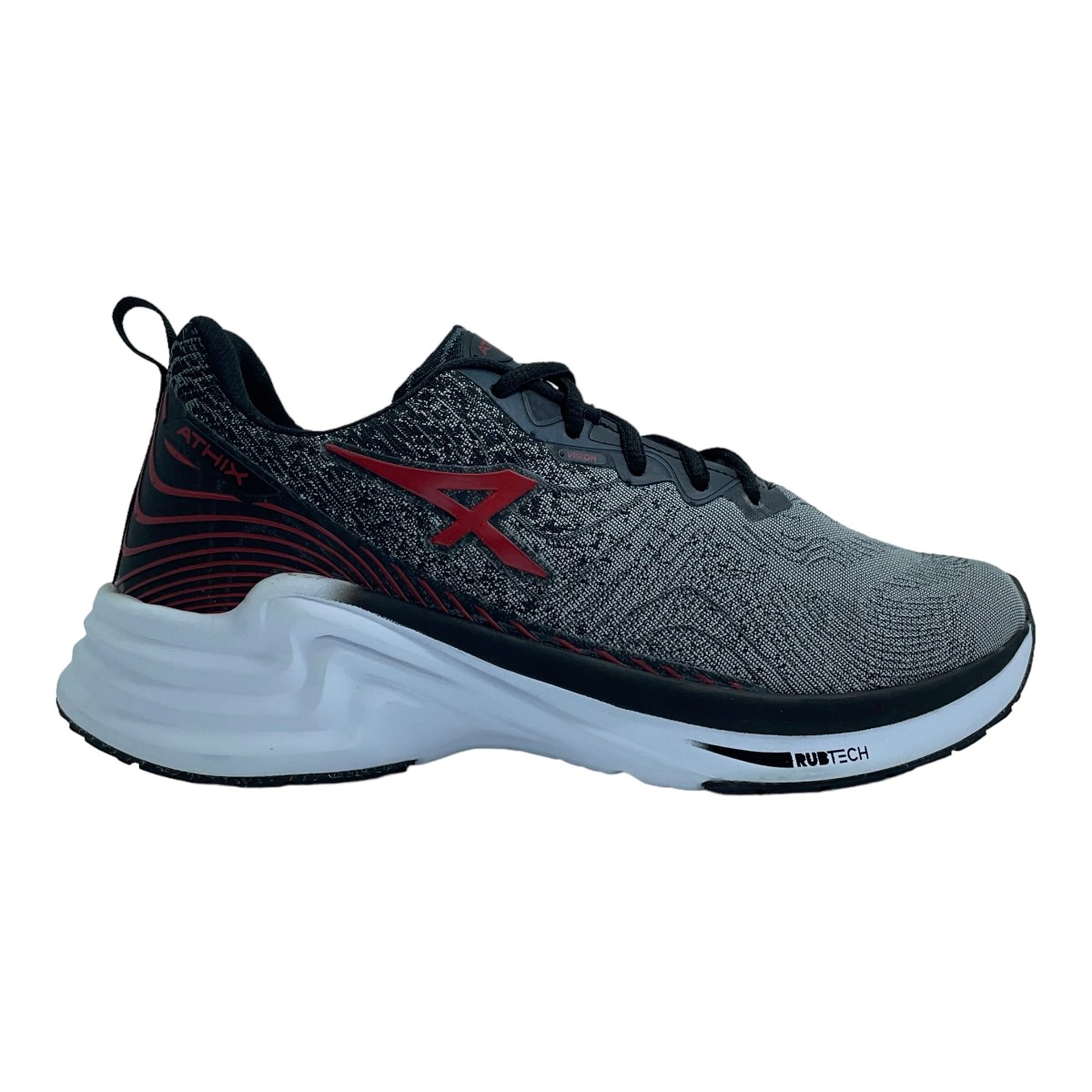 VISION CINZA/NEGRO/ROJO