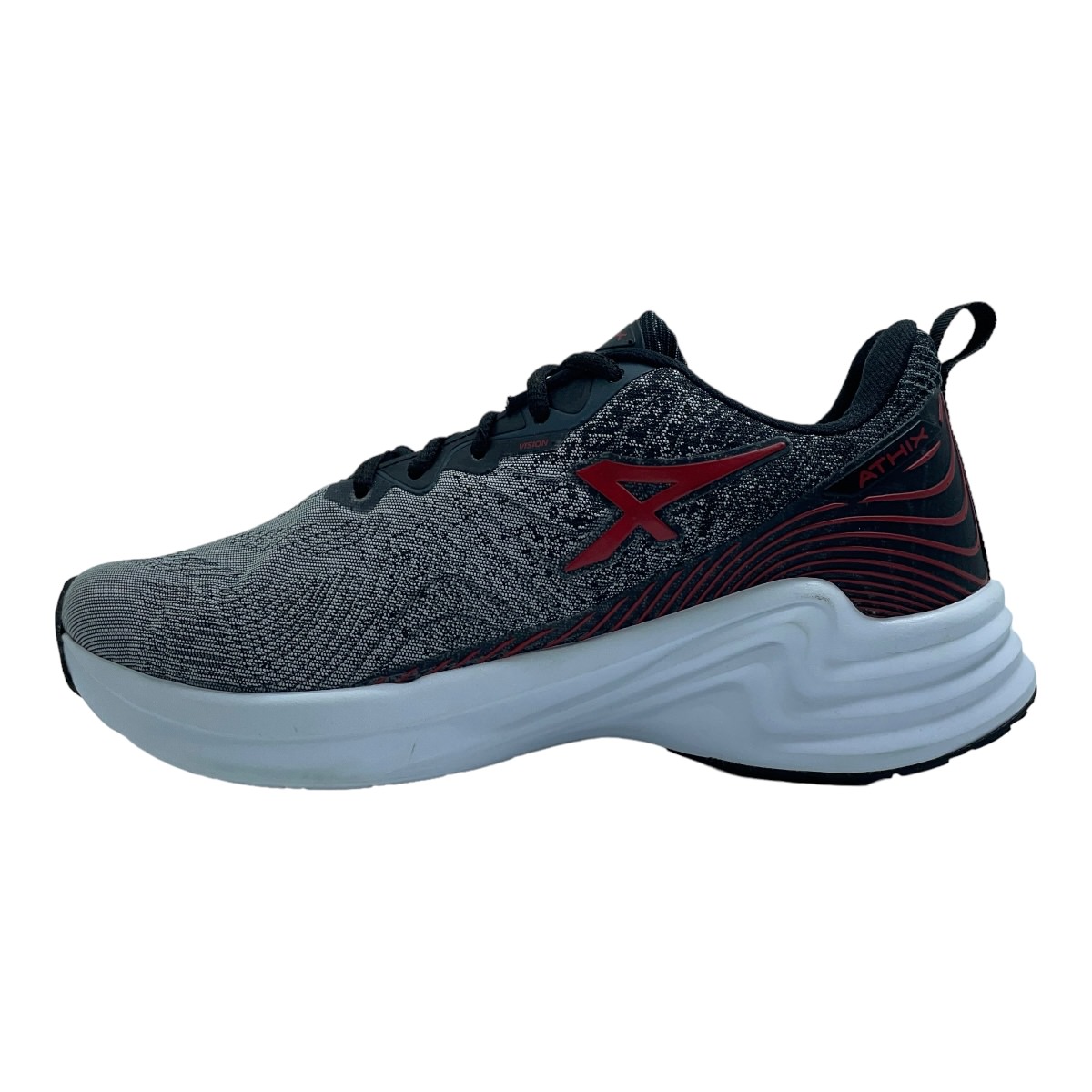 VISION CINZA/NEGRO/ROJO