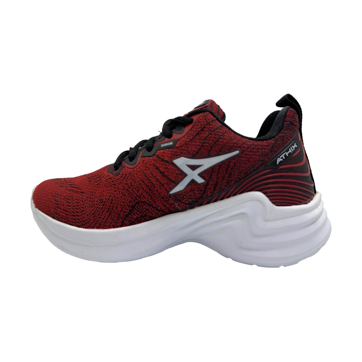 VISION KIDS NEGRO ROJO