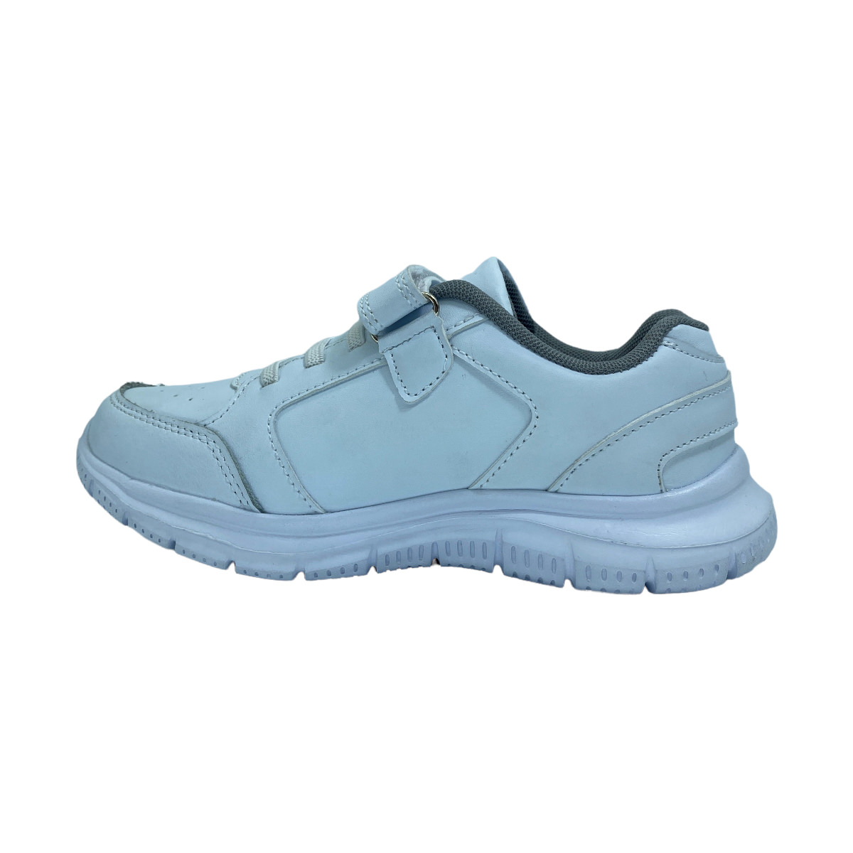 MARSELLA VELCRO JR BLANCO-GRIS