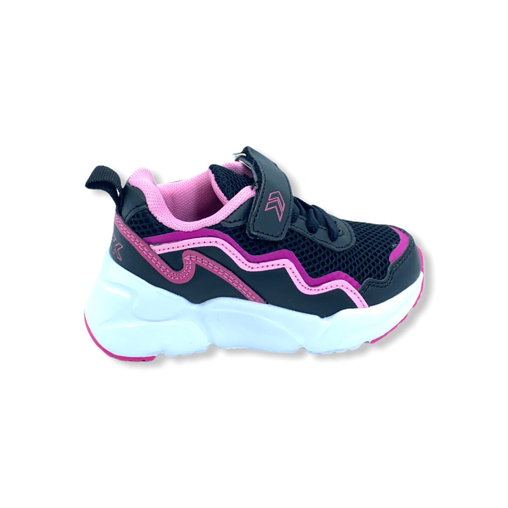 SIGMA VELCRO JR NEGRO-FUCSIA