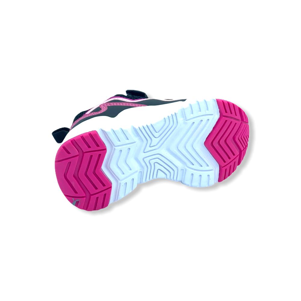 SIGMA VELCRO JR NEGRO-FUCSIA