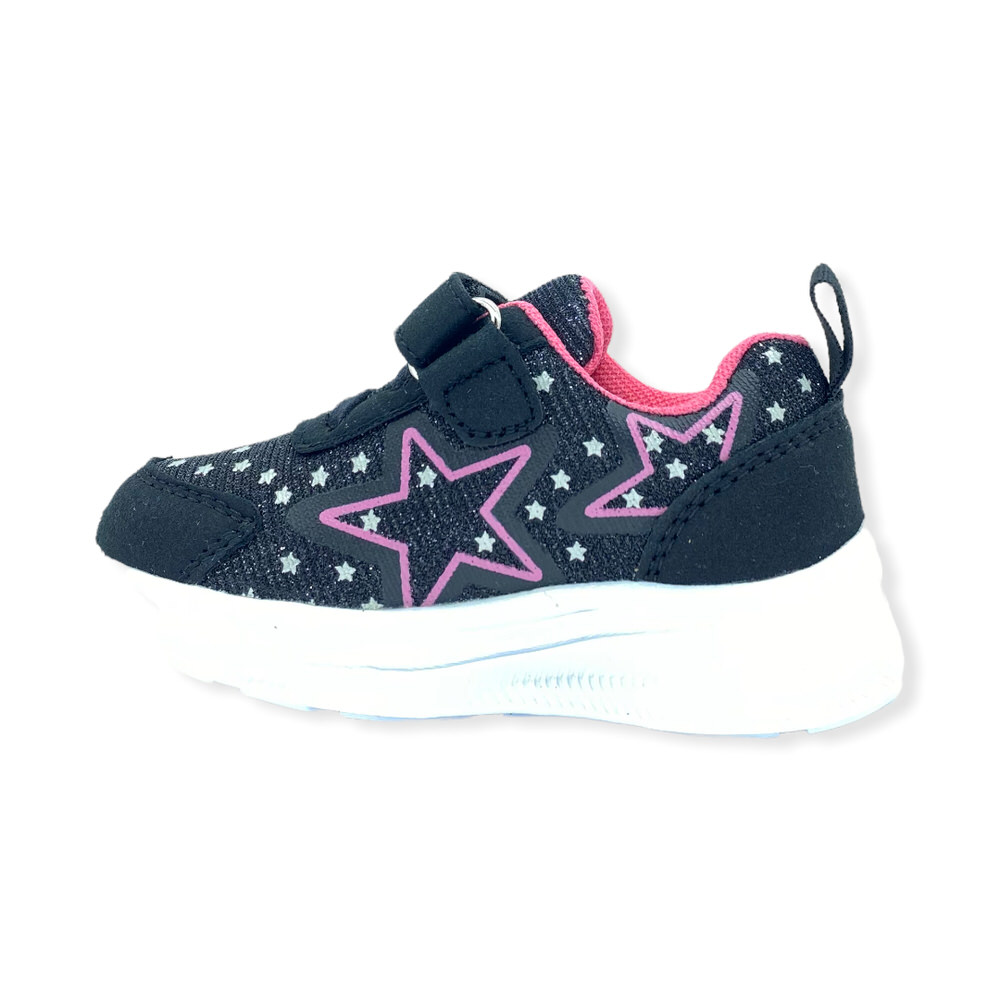 ALPHA VELCRO BB NEGRO FUCSIA