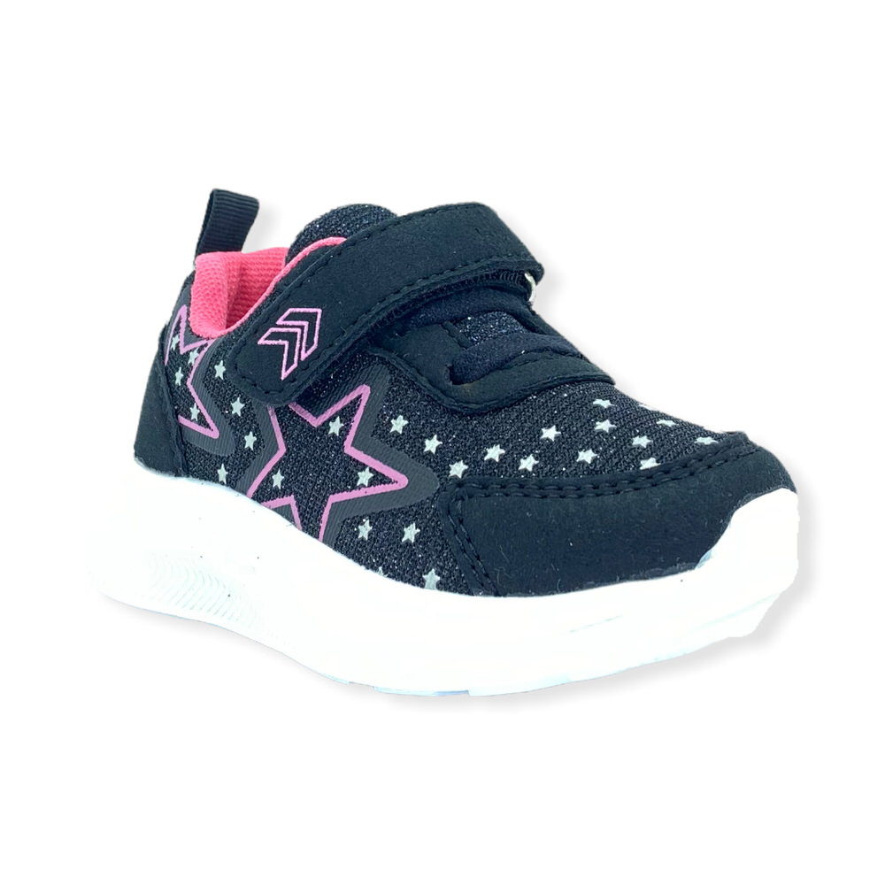 ALPHA VELCRO BB NEGRO FUCSIA