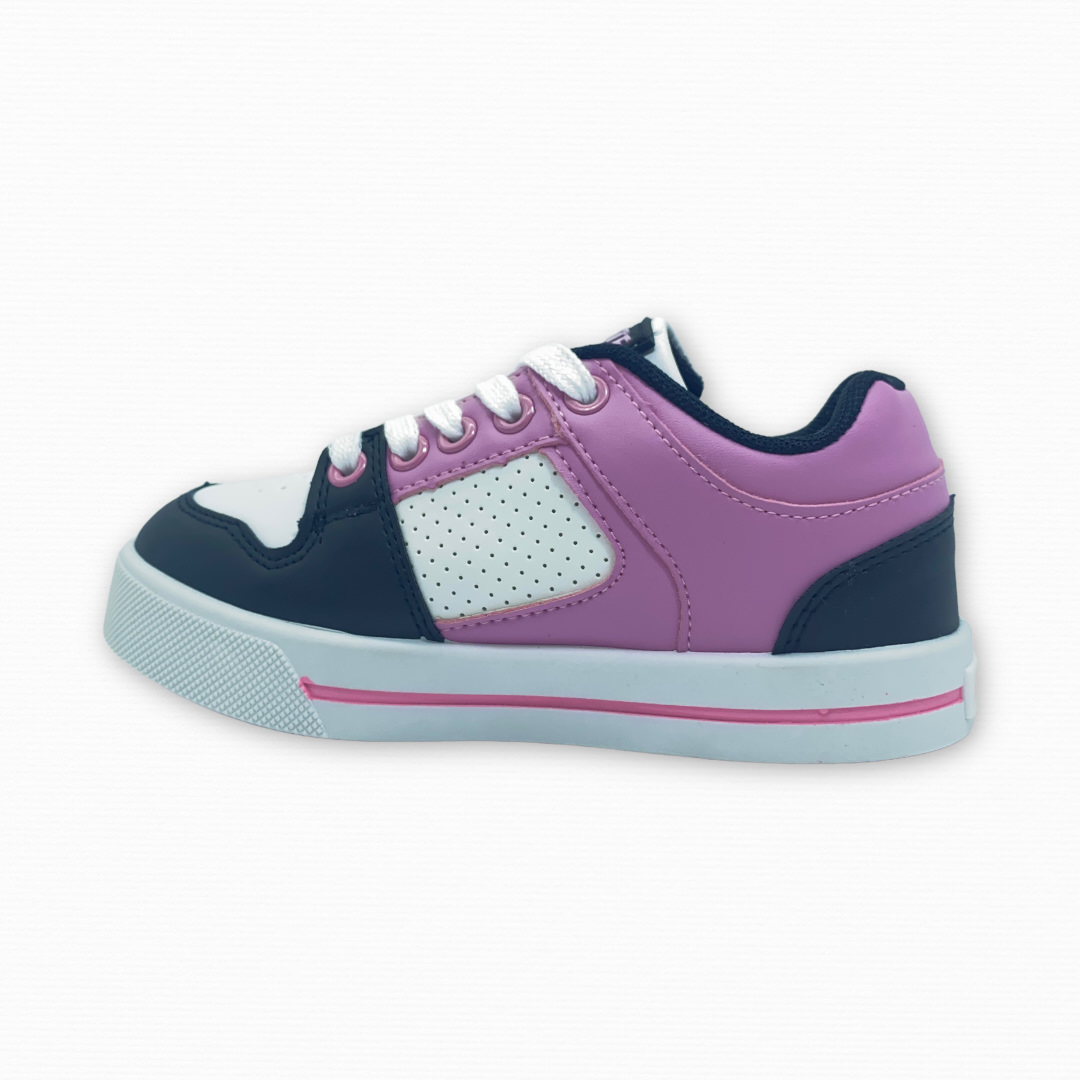 SKATE SURF JR NEGRO FUCSIA