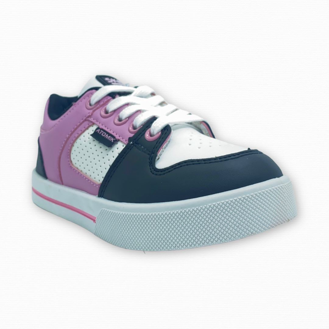 SKATE SURF JR NEGRO FUCSIA