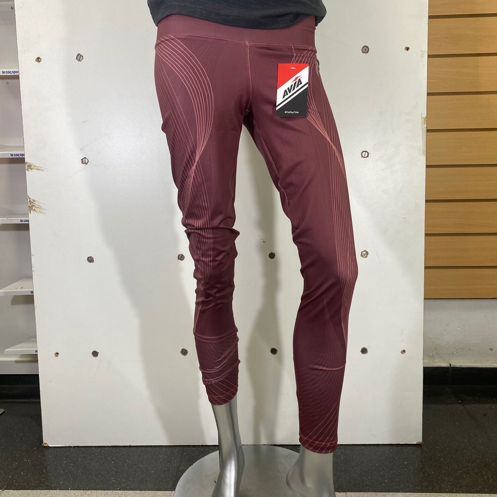 CALZA ESTAMP LINEAL BORDO/20