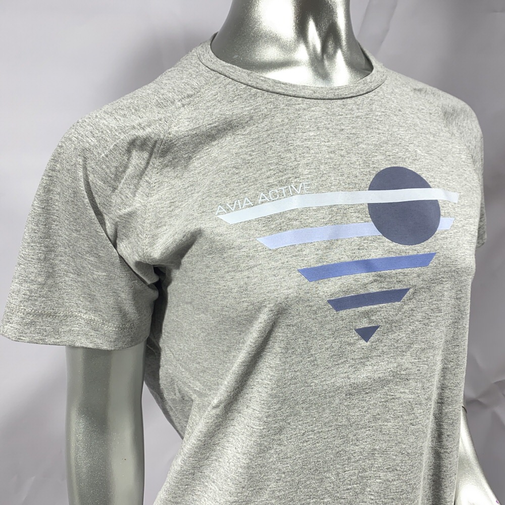 REMERA SUNSET GRIS