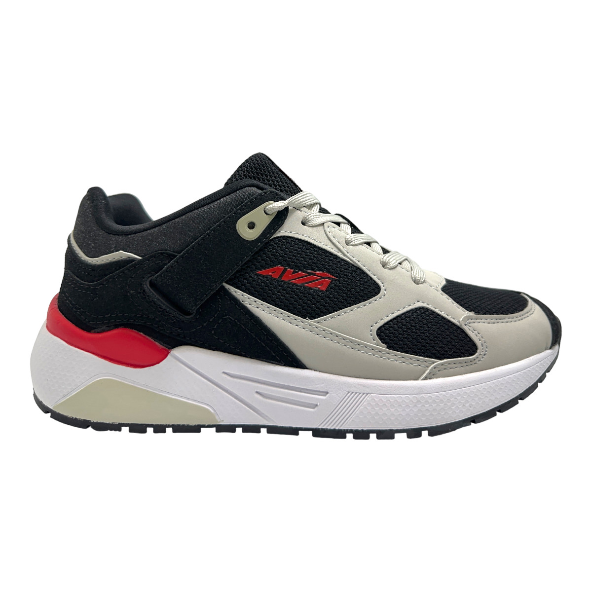 2075 RUMM NEGRO ROJO GRIS