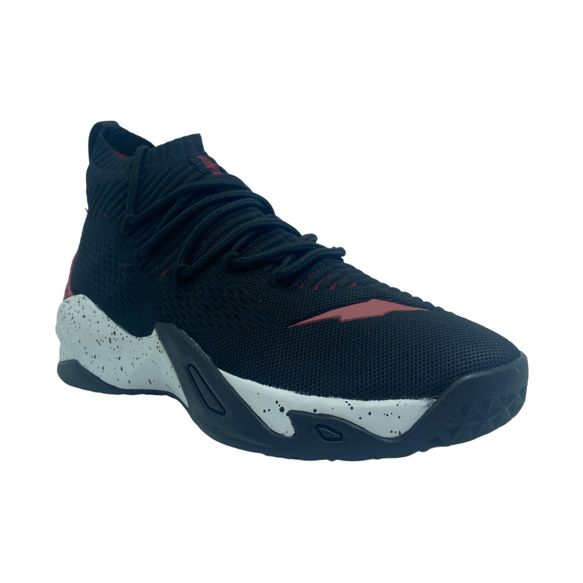 BASKET CAP NEGRO ROJO