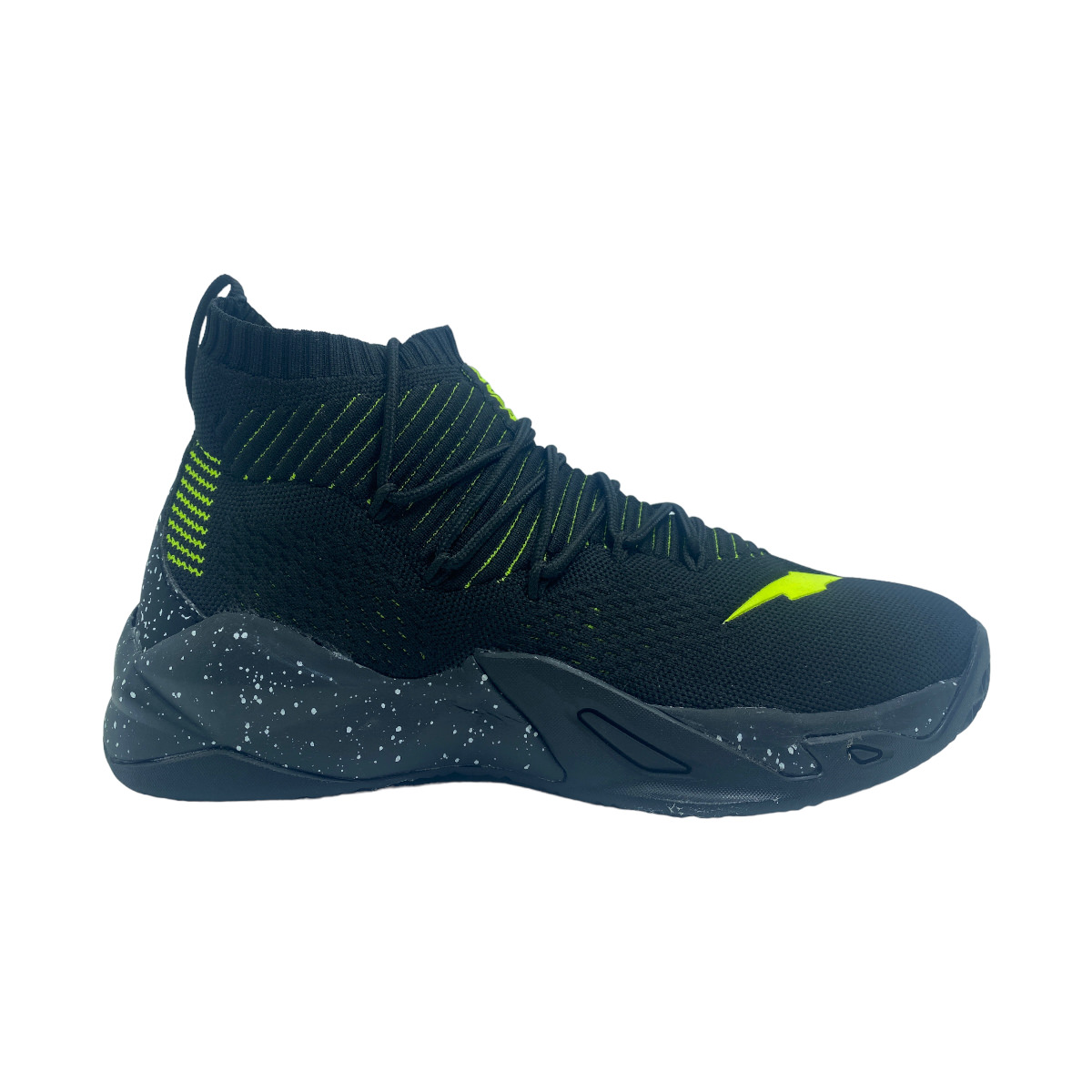 BASKET CAP GRIS-NEGRO-LIMA