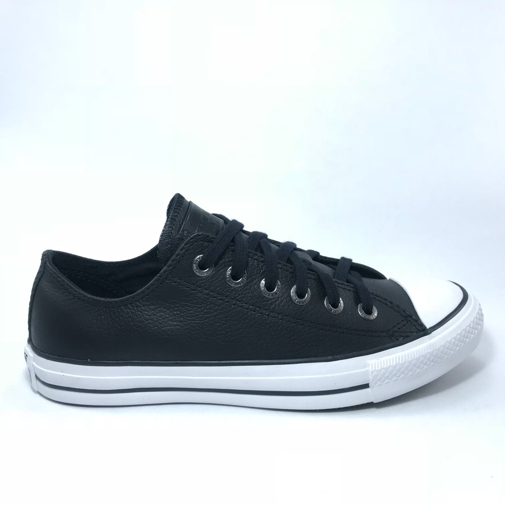 CHUCK TAYLOR LEATHER NEGRO