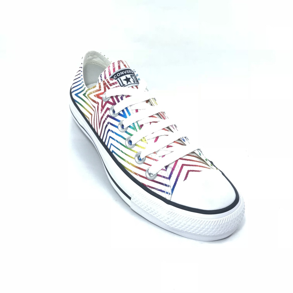 CHUCK TAYLOR RAINBOW BLANCO C/RAYAS/19