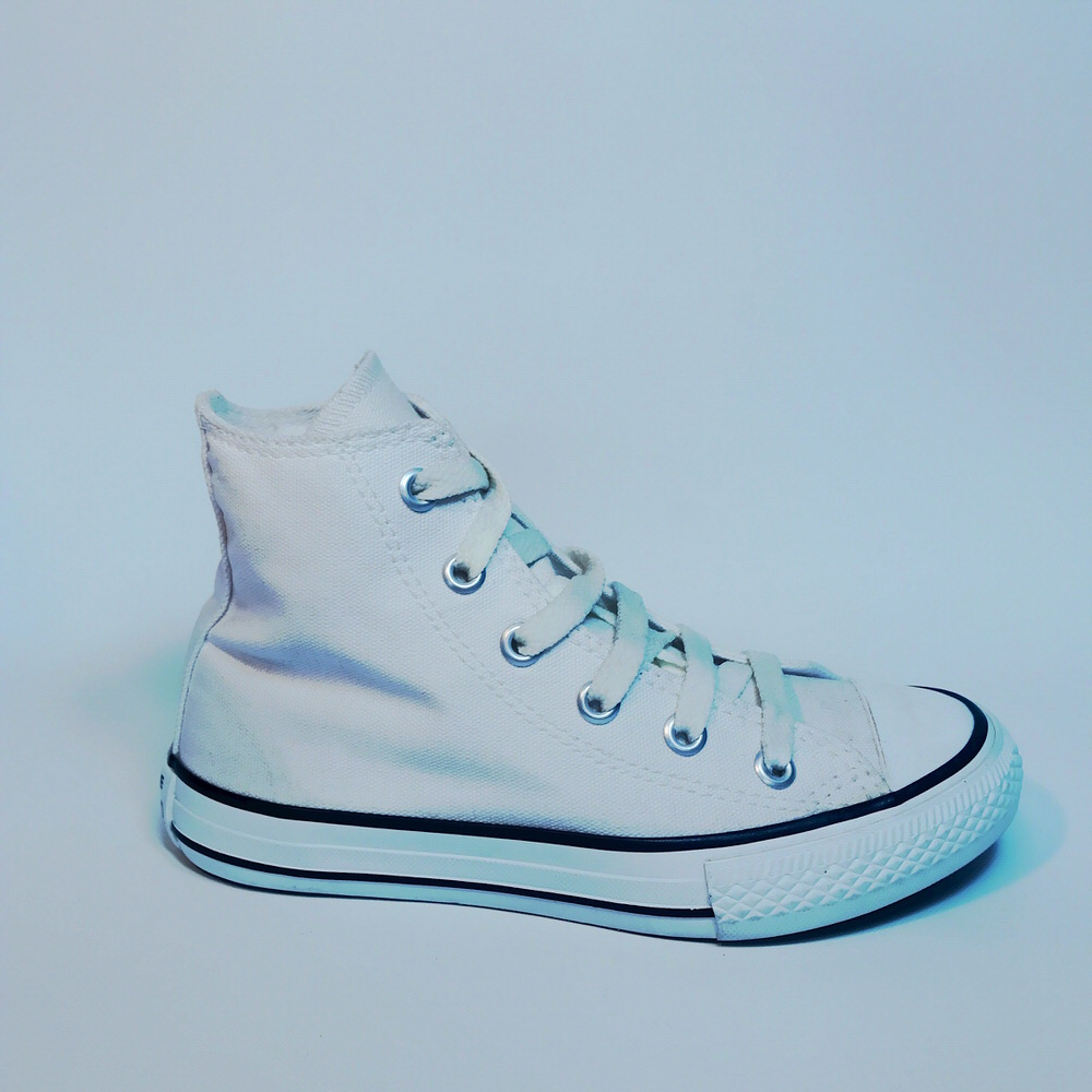 CHUCK TAYLOR BABY HI WHITE