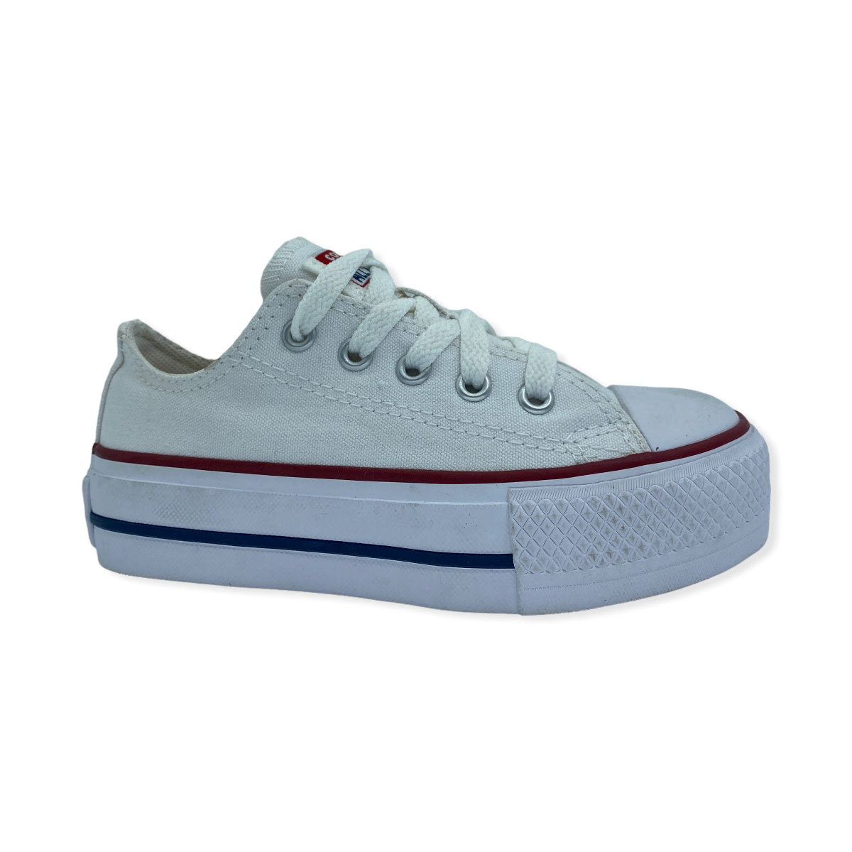 CHUCK TAYLOR JR LIFT OX WHITE-GARNET