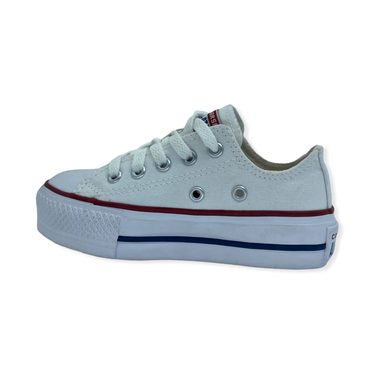 CHUCK TAYLOR JR LIFT OX WHITE-GARNET
