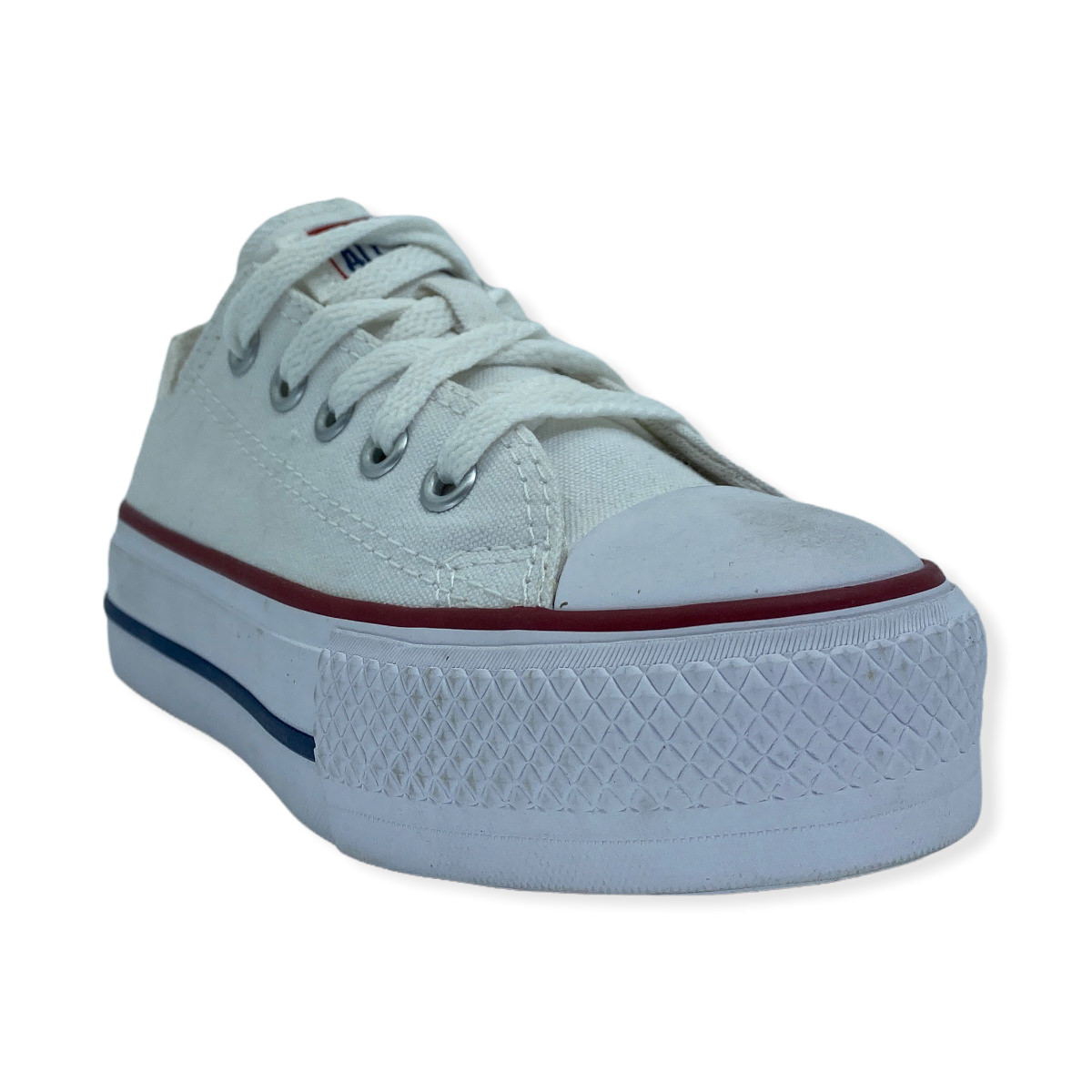 CHUCK TAYLOR JR LIFT OX WHITE-GARNET