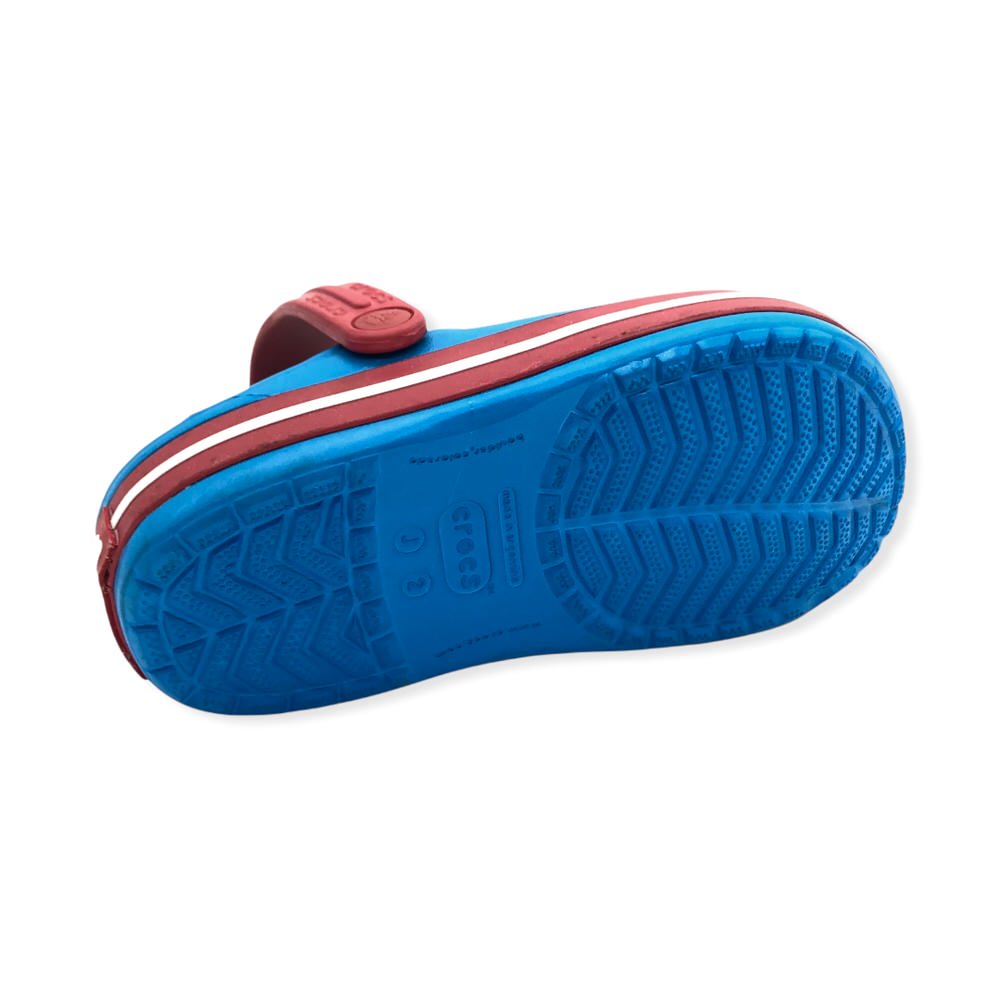 CROCBAND KIDS OCEAN/RED/15
