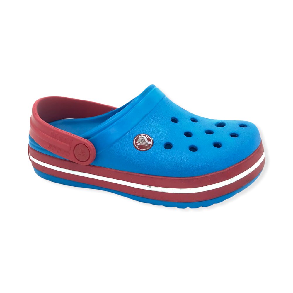CROCBAND KIDS OCEAN/RED/15