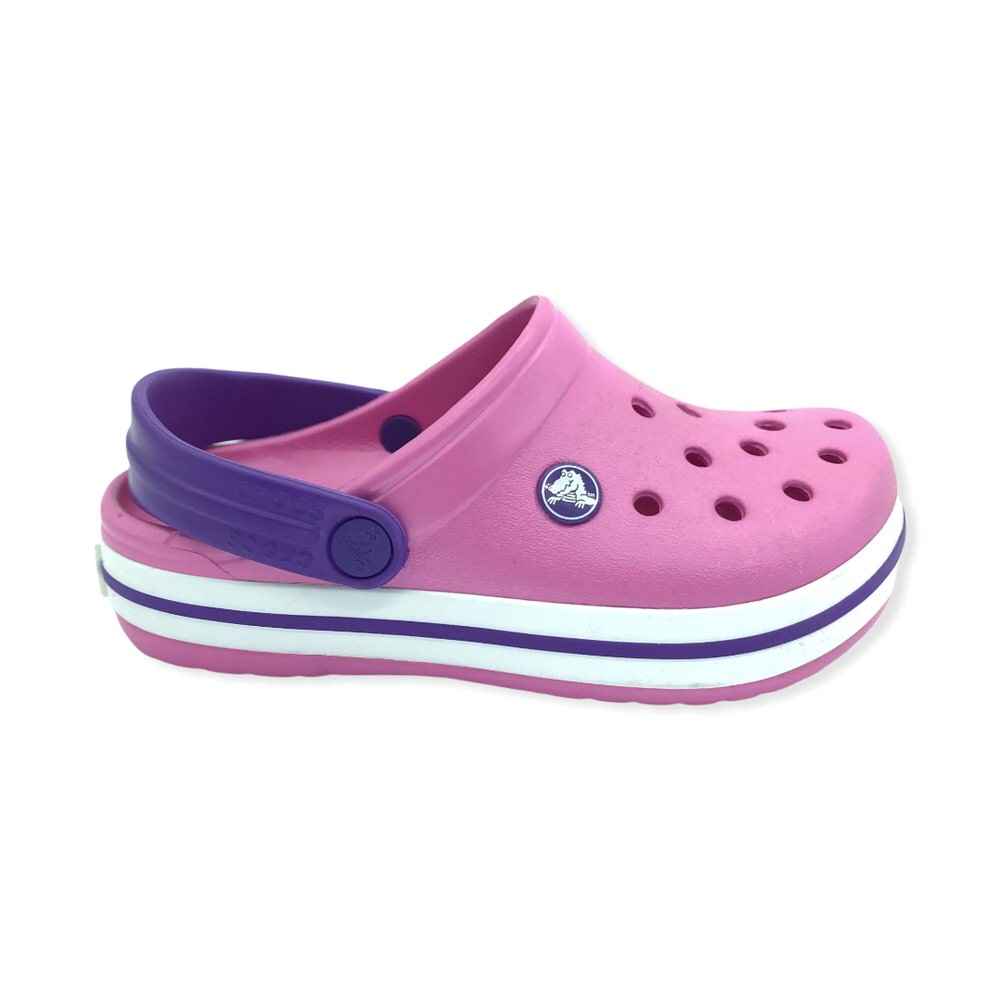 CROCBAND KIDS 6N4 NEON MAGENTA/PURPLE/15