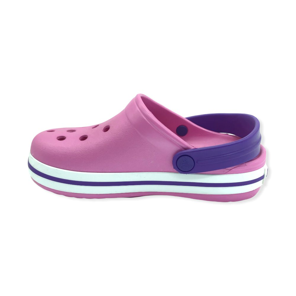 CROCBAND KIDS 6N4 NEON MAGENTA/PURPLE/15