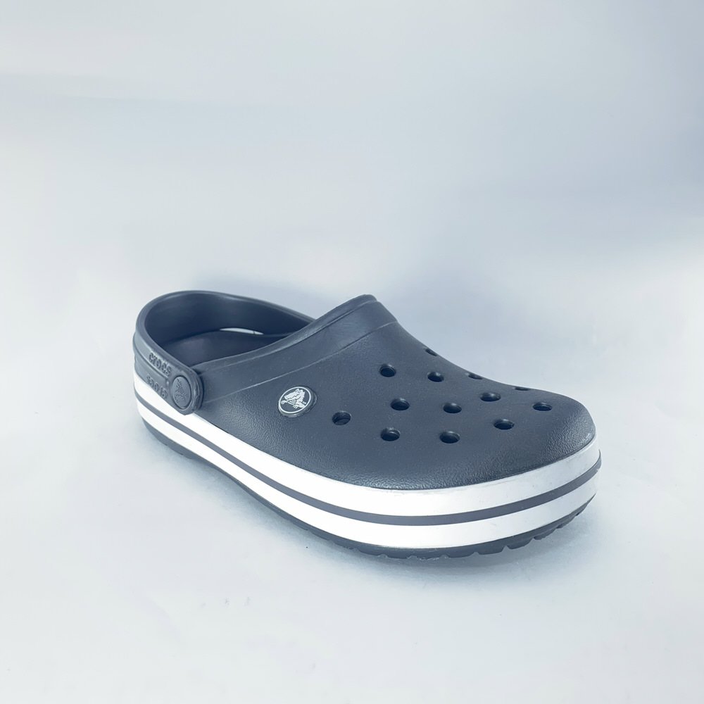 CROCBAND GRAPHITE/WHITE