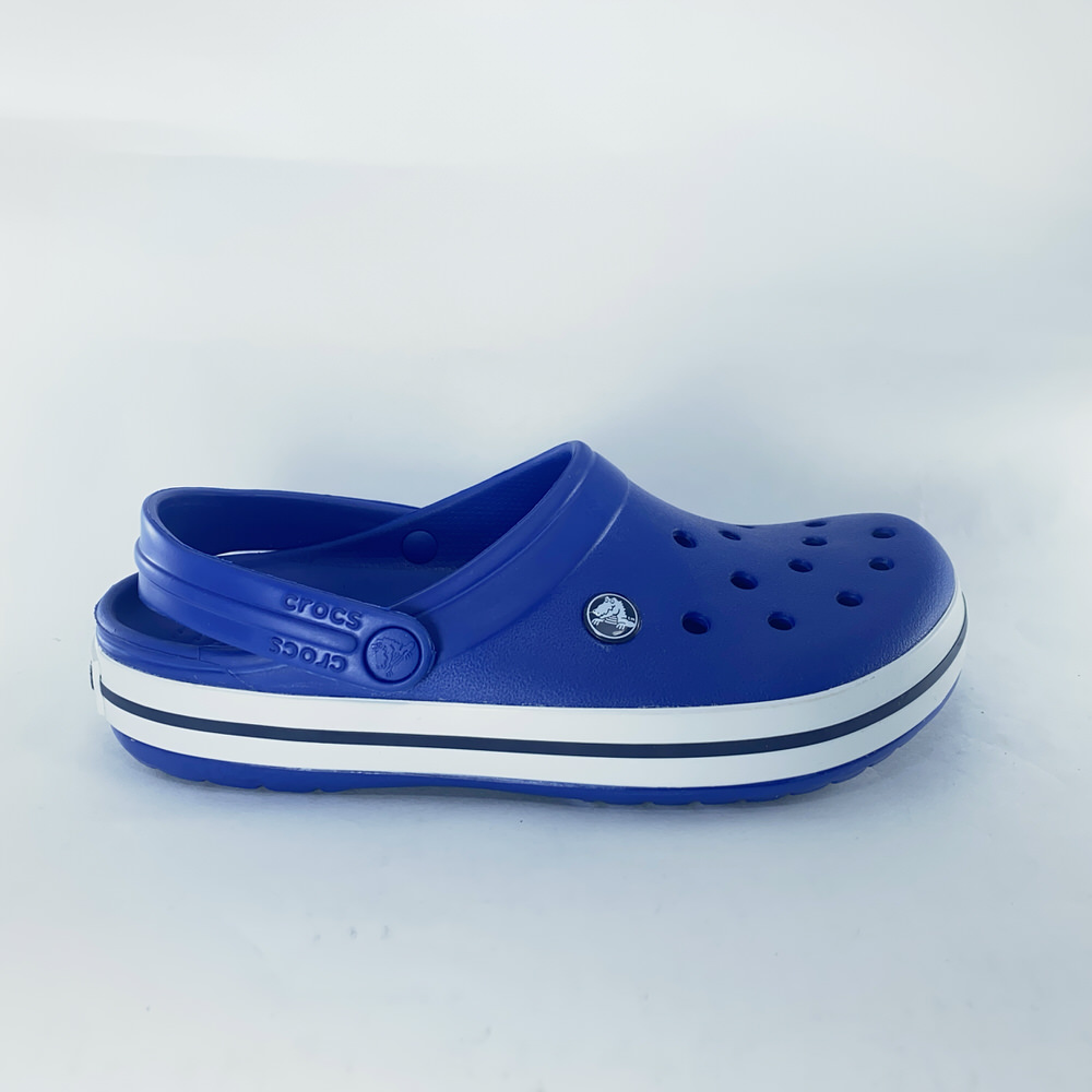 CROCBAND CRULEAN BLUE/NAVY/16