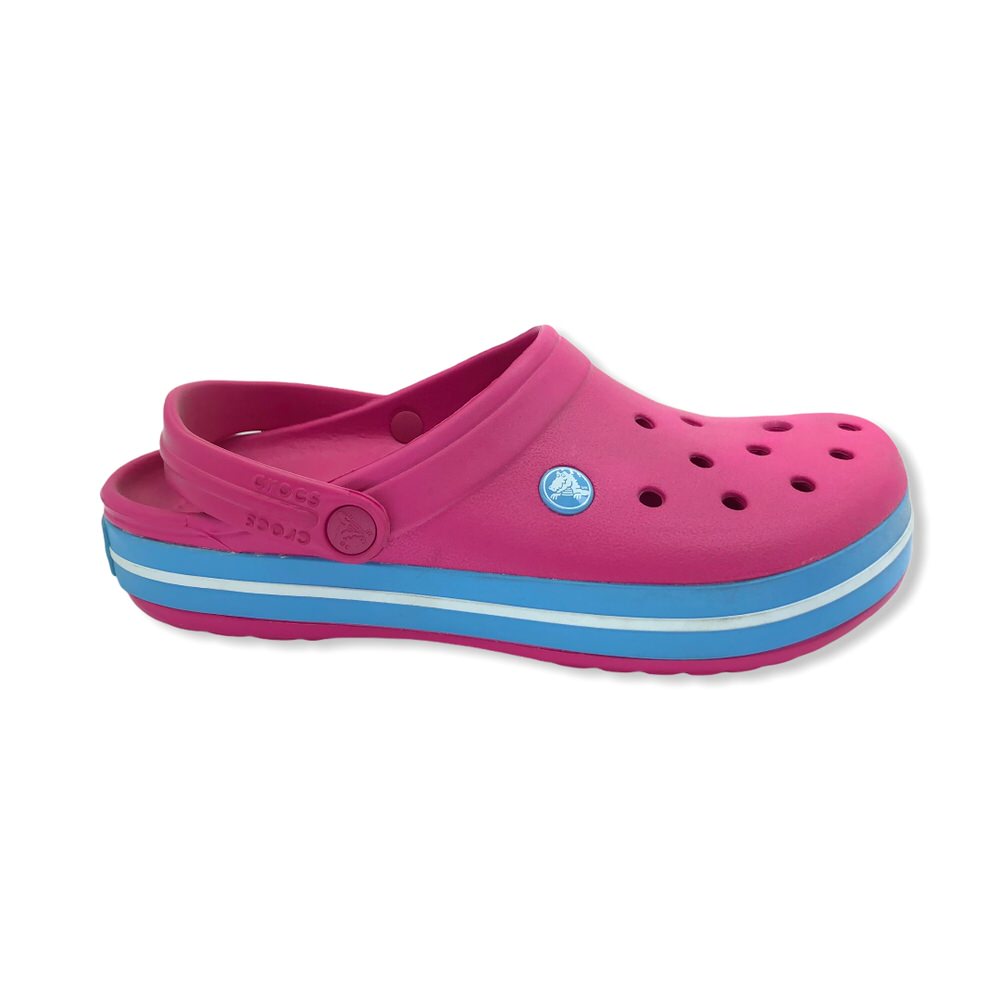 CROCBAND CANDY PINK/BLUEBELL/17