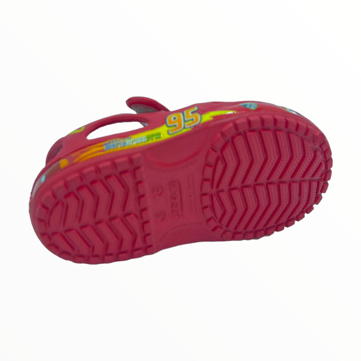 CROCBAND II CARS SANDAL RED/16