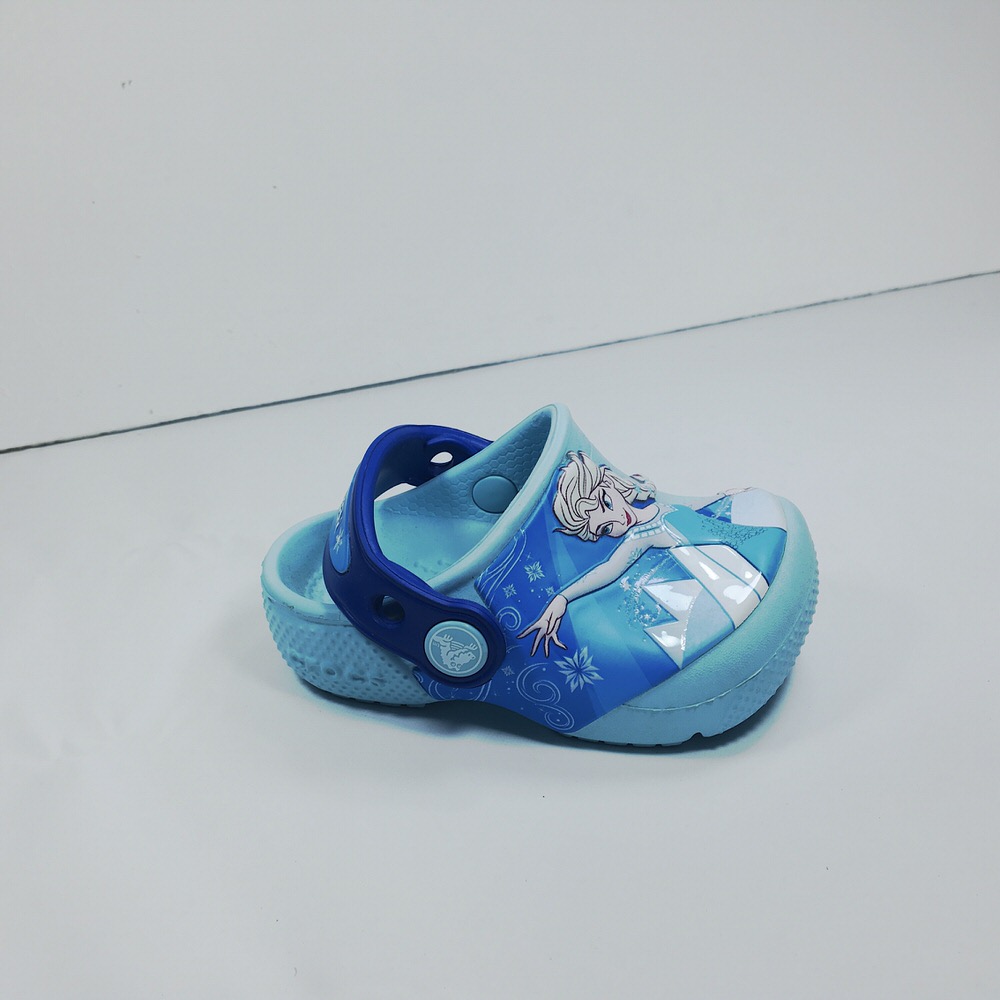 CROCS FUN FROZEN ICE BLUE/18