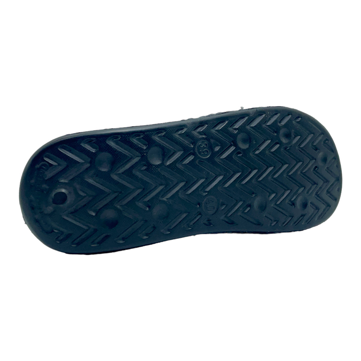 SANDALIA VERONA LOGO NEGRO