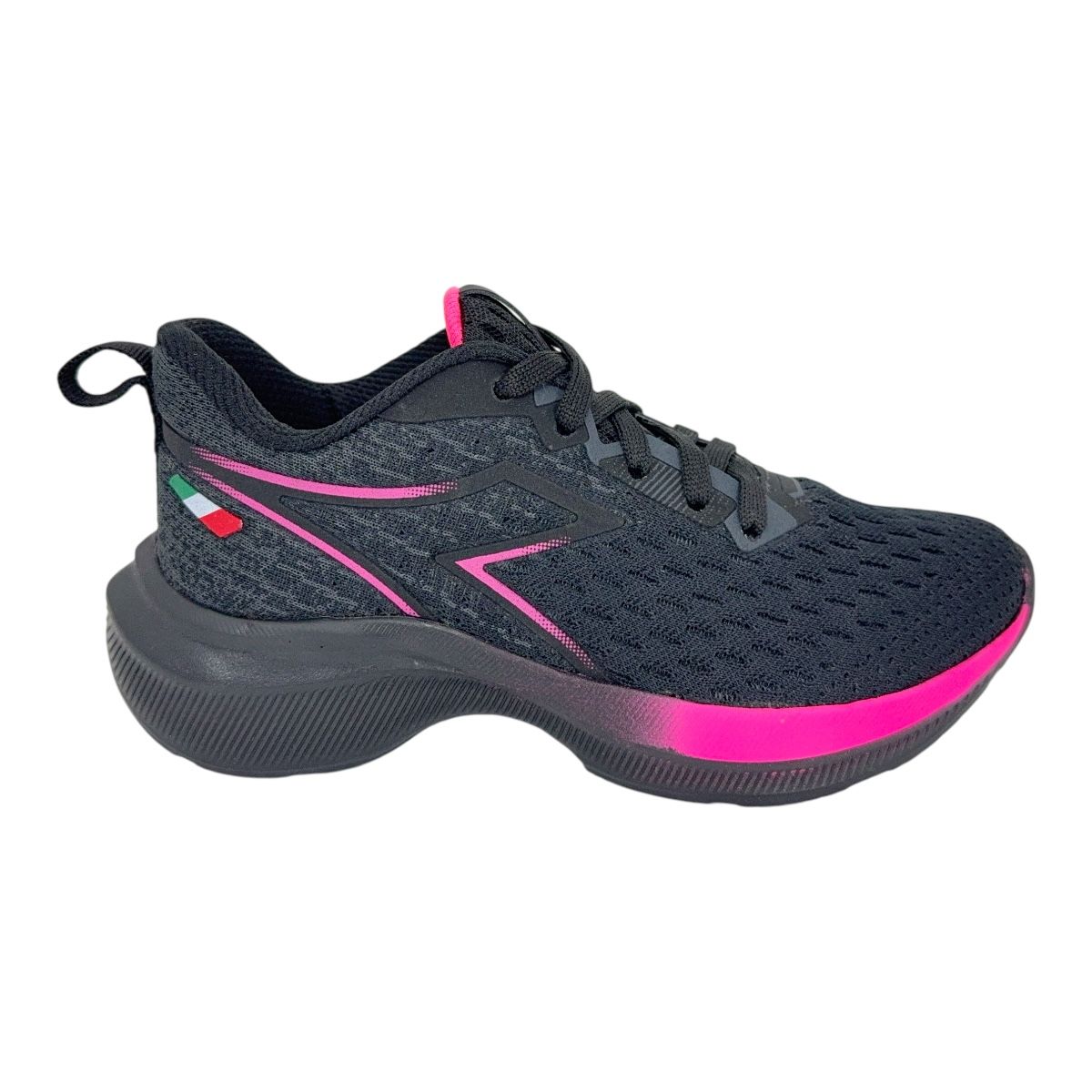 GRAVIT FLUX KIDS NEGRO PINK