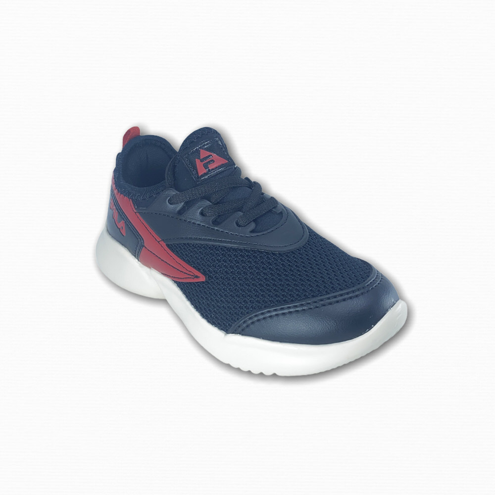 TRACK KIDS NEGRO/ROJO/20