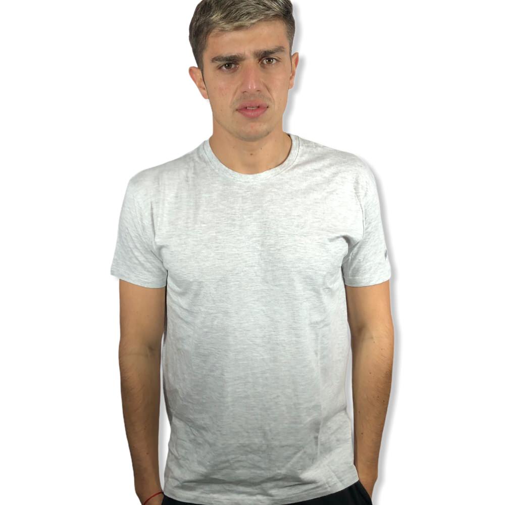 REMERA GRIS CLARO