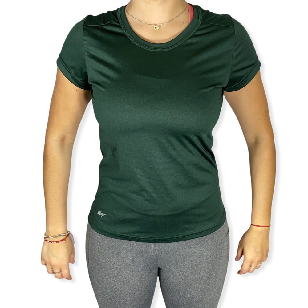 REMERA DAMA VERDE