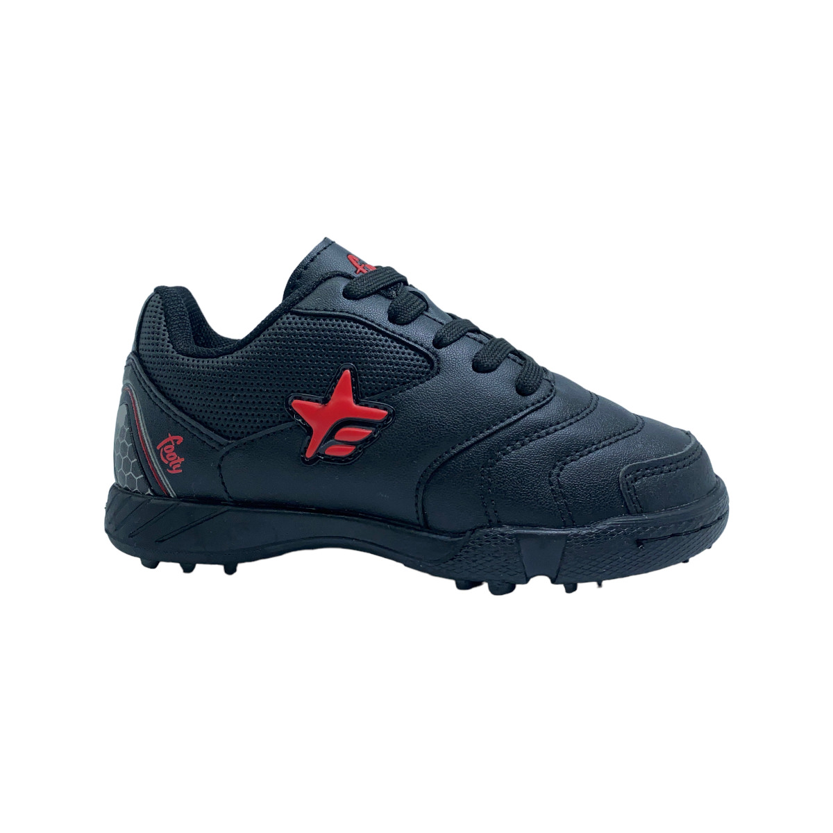 BOTIN F5 NEGRO-ROJO